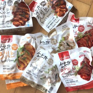 굽네몰 [굽네] 소스가 맛있는 닭가슴살 슬라이스 4종 — 5점을 준 리뷰어가 2021년 4월 올린 사용 사진