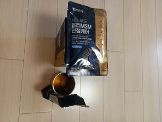 [브이푸드] 옵티MSM 관절케어 (70ml x30포) — 5점을 준 리뷰어가 2022년 6월 올린 사용 사진