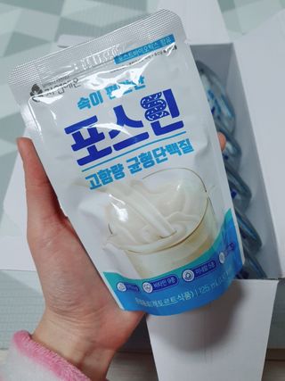 자연에온 마시는 프로틴 고함량 균형단백질 음료 포스틴 125ml 10개입 1BOX — 4.5점을 준 리뷰어가 2021년 3월 올린 사용 사진