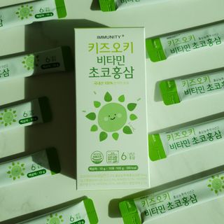 [이뮤니티플러스]우리아이 면역오키, 건강오키 _ 키즈오키 비타민초코홍삼 10포 1box — 4.5점을 준 리뷰어가 2022년 3월 올린 사용 사진