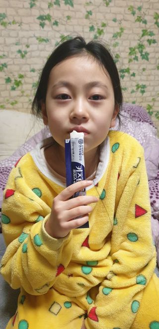 키즈텐플러스 연세 키즈텐 플러스 1개월 — 5점을 준 리뷰어가 2021년 2월 올린 사용 사진