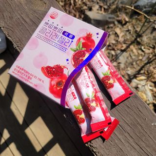 헬스업_쁘띠쁘띠석류콜라겐젤리_20g x 14포 — 5점을 준 리뷰어가 2021년 2월 올린 사용 사진