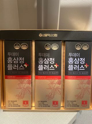 서울약사신협_투데이홍삼정플러스스틱_10g x 30포 — 4.5점을 준 리뷰어가 2021년 5월 올린 사용 사진