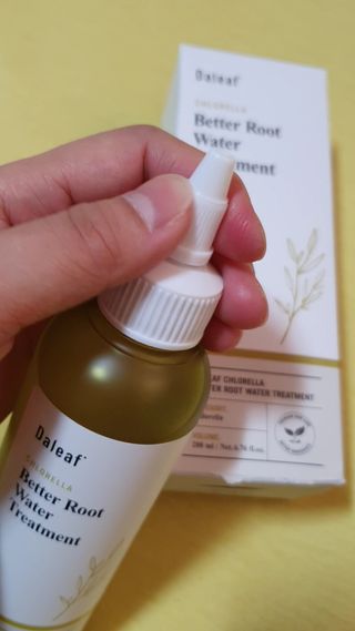 달리프 클로렐라 베러 루트 워터트리트먼트 200ml — 5점을 준 리뷰어가 2021년 1월 올린 사용 사진