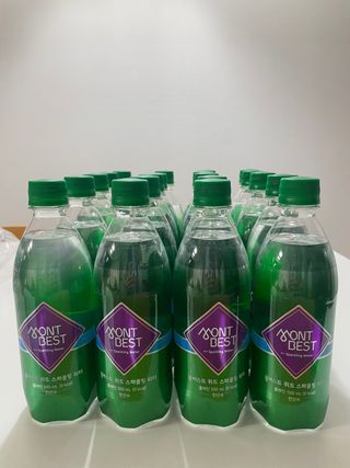 몽베스트 Montbest with Sparkling water Plain 20병 — 4.5점을 준 리뷰어가 2022년 8월 올린 사용 사진