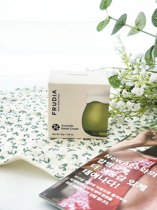 [후르디아] 민감피부 수분크림 비건 아보카도 크림 — 5점을 준 리뷰어가 2024년 1월 올린 사용 사진