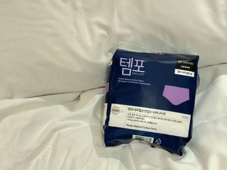 N[템포 ] 패드 내추럴 순면 입는 오버나이트 5P * 2개 — 5점을 준 리뷰어가 2024년 2월 올린 사용 사진