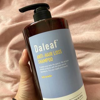 달리프 진저 베러 퍼퓸 탈모 완화 샴푸 1000ml 향 3종 — 5점을 준 리뷰어가 2021년 1월 올린 사용 사진