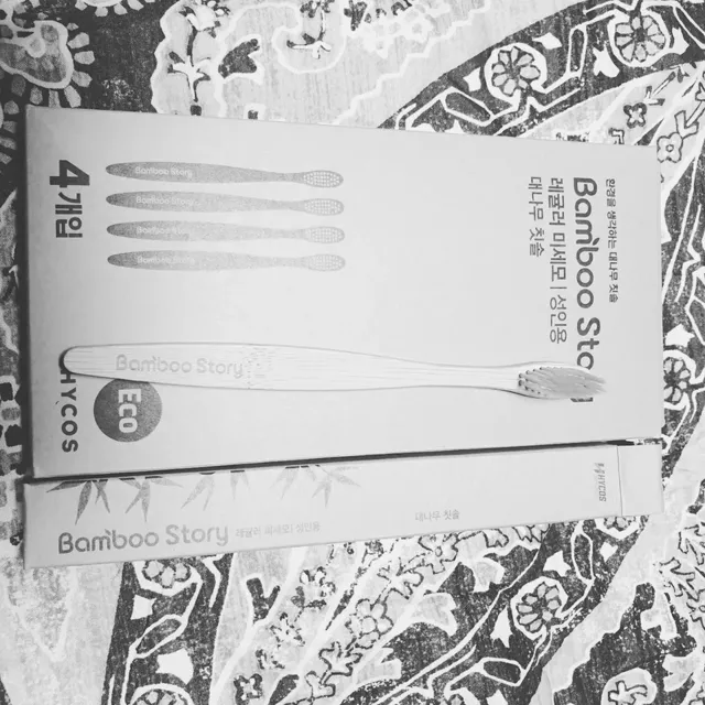 밤부스토리 칫솔 bamboo story toothbrush 리뷰 사진