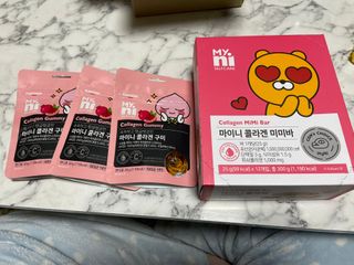 일동제약 마이니 마이니 늘씬날씬 콜라겐 세트 — 4점을 준 리뷰어가 2021년 2월 올린 사용 사진