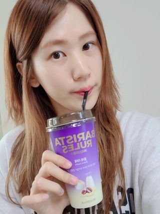 바리스타룰스 돌체 라떼 — 5점을 준 리뷰어가 2023년 4월 올린 사용 사진