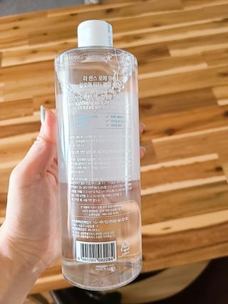김정문알로에 큐어 큐어 알로에 워터 젤리 토너 500ml — 4점을 준 리뷰어가 2021년 4월 올린 사용 사진