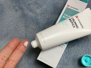 리더스코스메틱 리더스 카밍 바이오틱스 크림 마스크 — 5점을 준 리뷰어가 2021년 2월 올린 사용 사진