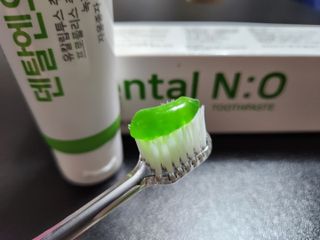 프리마인 유해균 뿐만 아니라 유익균까지 씻어내는 치약은 그만, 건강한 구강환경을 만드는 덴탈엔오 — 4.5점을 준 리뷰어가 2022년 10월 올린 사용 사진