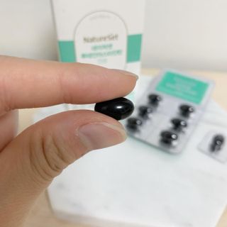 네이처셋 루테인 아스타잔틴 캡슐 1개월분 — 5점을 준 리뷰어가 2021년 8월 올린 사용 사진