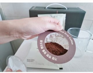 카페에르곤 바리스타 핸드 드립백커피 대용량 15g / 지중해오후 2시 — 5점을 준 리뷰어가 2021년 11월 올린 사용 사진