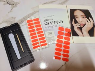 데싱디바 글레이즈 젤네일 크레이지 레드 가을 컬렉션_4종 중 택 1 — 5점을 준 리뷰어가 2021년 9월 올린 사용 사진
