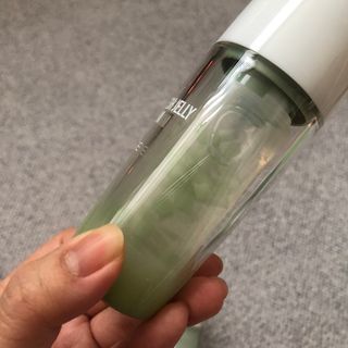 김정문알로에 큐어 큐어 알로에 리프레쉬 젤리 세럼, 큐어 알로에 하이드로 젤리 크림 — 5점을 준 리뷰어가 2021년 3월 올린 사용 사진