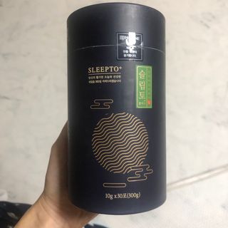 프리마인 자체 기업부설 연구소에서 찾아낸 건강한 수면의 비밀.  슬립토 플러스 30포 — 4점을 준 리뷰어가 2021년 10월 올린 사용 사진