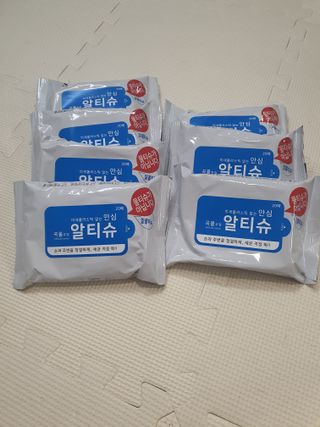 [엠메이데이] 안심 알티슈 20매 x 7 — 5점을 준 리뷰어가 2022년 1월 올린 사용 사진