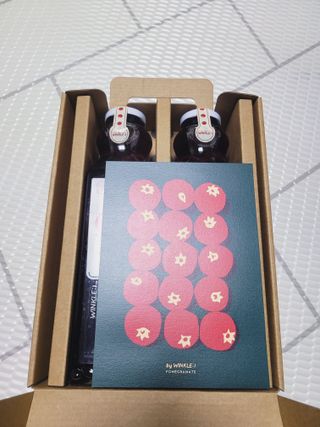 [바이윙클] 페르시아 유기농 석류 착즙주스 750ml 2병 + 선물박스 세트 — 5점을 준 리뷰어가 2022년 2월 올린 사용 사진