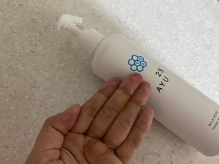 AYU25[아유트웬티파이브]피부 진정, 보습 와일즈 로즈 핸드워시 — 5점을 준 리뷰어가 2021년 3월 올린 사용 사진