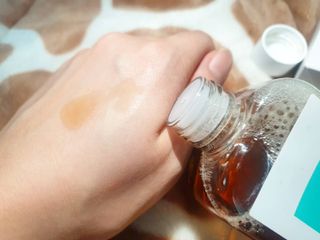 랑팡 병풀추출물150ml+어성초추출물150ml+스킨빅패드60매 — 5점을 준 리뷰어가 2021년 10월 올린 사용 사진