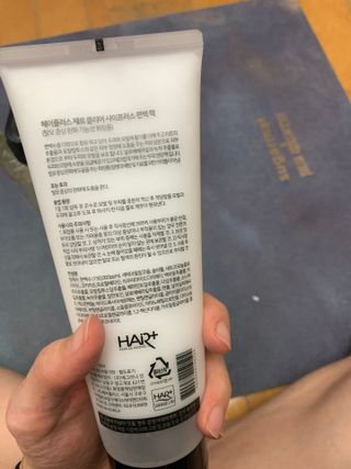 헤어플러스 제로클리어 샴푸 500ml, 두피팩 210ml 2종SET — 5점을 준 리뷰어가 2021년 3월 올린 사용 사진