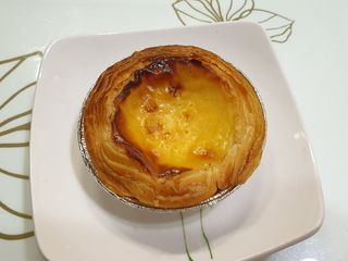 디앙뜨 포르투갈 에그타르트 오리지널 맛+패션후르츠+초콜릿타르트 맛 중 택1 — 2점을 준 리뷰어가 2021년 8월 올린 사용 사진
