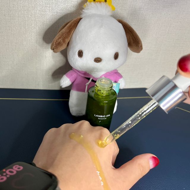랑벨 랑바이오 오일 30ml (프리미엄 유기농 타마누 오일, 비정제 냉압착, 천연 호동씨 페이스 오일) 리뷰 사진
