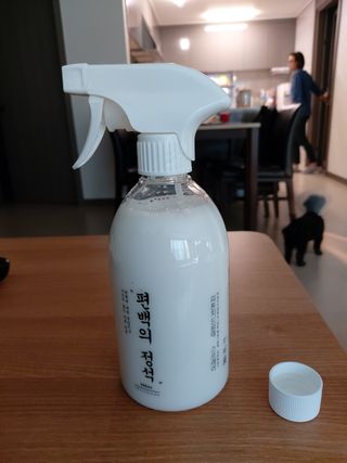 편백의정석 편백의 정석, 피톤치드스프레이 살균 천연 탈취제 집먼지 진드기 이불 침대 매트리스 새집중후군 천연 살균제 — 5점을 준 리뷰어가 2021년 4월 올린 사용 사진