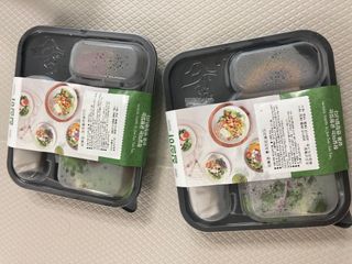 참살이도시락 작심삼일 샐러드도시락 3개 맛보기 새벽배송 또는 택배배송 — 5점을 준 리뷰어가 2021년 9월 올린 사용 사진