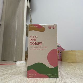 [경남제약헬스케어] 케어플러스 리셋 다이어트 청포도맛 100ml X 5포 (5일분) — 5점을 준 리뷰어가 2023년 4월 올린 사용 사진