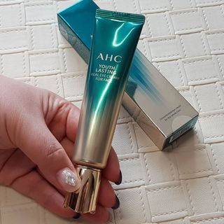 [NEW 탄력유턴 아이크림] AHC 유스 래스팅 리얼 아이크림 포 페이스 — 5점을 준 리뷰어가 2021년 2월 올린 사용 사진