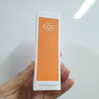 더마 사이언스 비타민 CCC 앰플 기미 브라이트닝 세럼 30ml — 5점을 준 리뷰어가 2021년 8월 올린 사용 사진