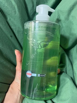 닥터시드 티트리 앤 라임 비건 지성케어 쿨 탈모 샴푸 (1000ml) — 5점을 준 리뷰어가 2023년 7월 올린 사용 사진
