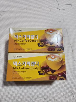 (주) 피치코리아 믹스커피캔디76g x2개입 — 5점을 준 리뷰어가 2022년 11월 올린 사용 사진