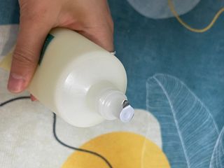 닥터시드 페퍼민트 앤 레몬 비건 비듬케어 쿨 탈모 두피 스크럽 샴푸 — 5점을 준 리뷰어가 2024년 7월 올린 사용 사진