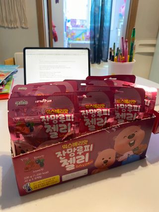 [팔도] 잔망루피젤리 믹스베리맛 42g 8개 — 5점을 준 리뷰어가 2022년 2월 올린 사용 사진