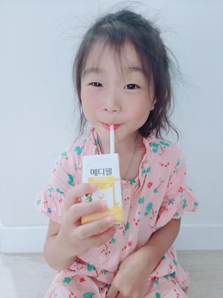 메디웰 페디아드링크 미니 바나나맛 — 5점을 준 리뷰어가 2022년 8월 올린 사용 사진