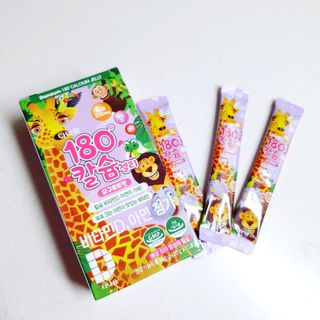 다나음 180도 칼슘젤리+아연면역젤리 — 5점을 준 리뷰어가 2021년 12월 올린 사용 사진