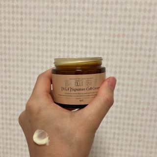 이사벨르와 시그니처 셀 크림[에프, 지, 에프]  60g — 5점을 준 리뷰어가 2021년 4월 올린 사용 사진