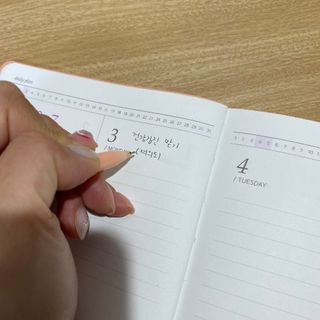리훈 다이어리 2023년 이야기 펜 스티커 세트 그란데 6개월 하반기 — 5점을 준 리뷰어가 2023년 6월 올린 사용 사진