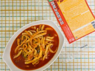 [푸딩팩토리] 요즘누들떡볶이540g + 매콤누들떡볶이 470g — 4.5점을 준 리뷰어가 2022년 9월 올린 사용 사진