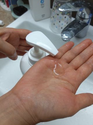 [닥터문] 센텔라 시카케어 화이트머스크 바디워시 1000ml — 5점을 준 리뷰어가 2023년 8월 올린 사용 사진