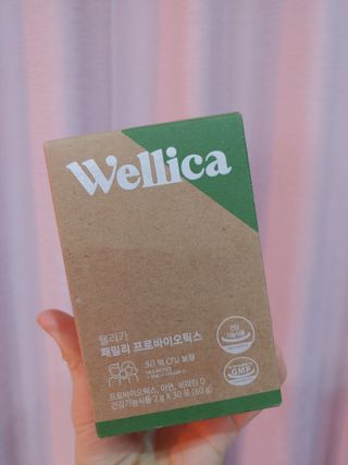 웰리카 패밀리 프로바이오틱스 — 5점을 준 리뷰어가 2021년 1월 올린 사용 사진