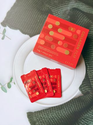 프리마인 귀족의 콜라겐, 92배 흡수율. 럭셔리 프리미엄 셀라브 콜라겐필름 30매 — 리뷰어가 2022년 5월 올린 사용 사진