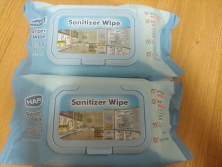 햅스 세균없는 주방 대형 2팩, HAPS sanitizer wipe — 5점을 준 리뷰어가 2022년 2월 올린 사용 사진