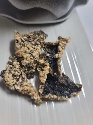 오봉산꽃부각 [만나식품] 오봉산 꽃부각 3가지 맛(오리지널, 새우맛, 매운고추맛) — 5점을 준 리뷰어가 2023년 1월 올린 사용 사진