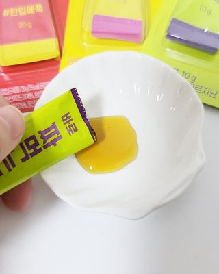 아임오 편의점 신상 타파, 바로 짜먹는 3종 _ 에너지업X2ea, 비타민업X2ea, 허니앤업X2ea — 5점을 준 리뷰어가 2021년 11월 올린 사용 사진